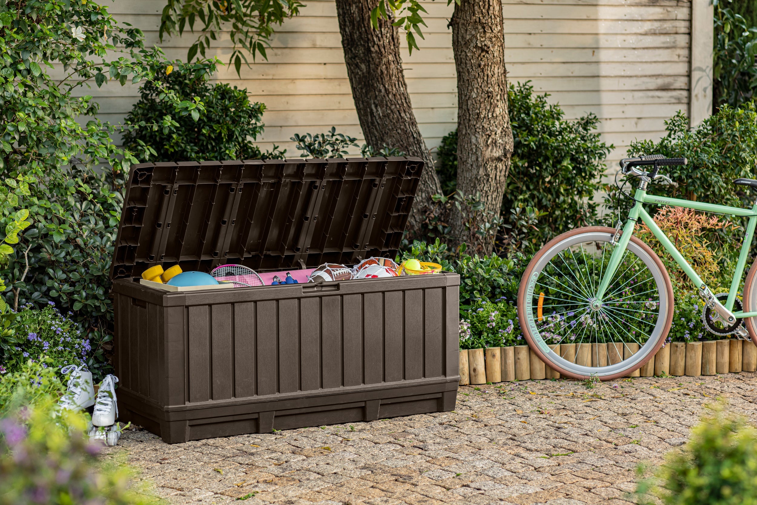 Baul de Almacenamiento para Jardin Kentwood 90G