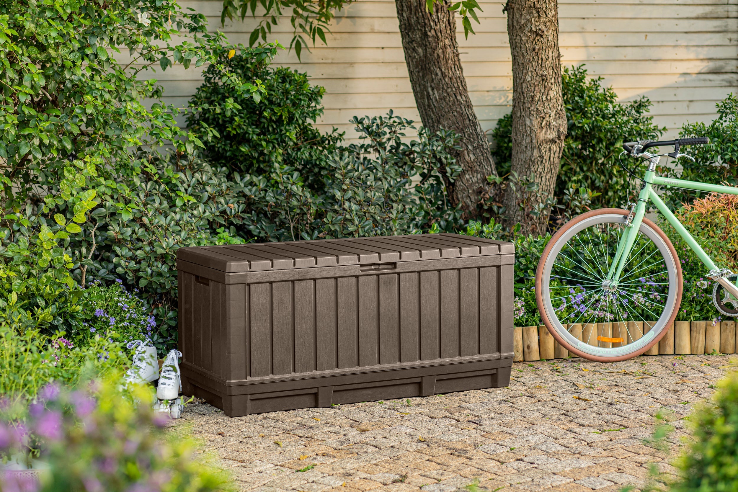 Baul de Almacenamiento para Jardin Kentwood 90G