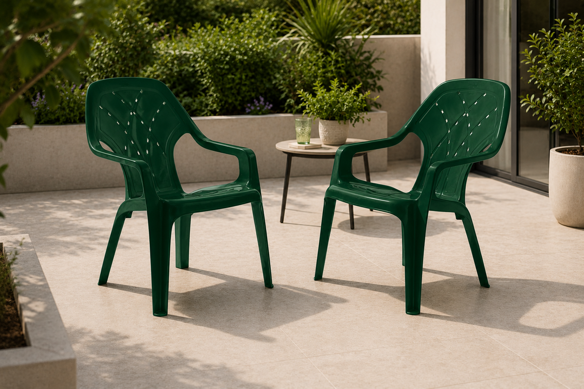 Set de 2 Sillas para Exterior Keren