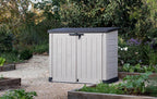 Baul de Almacenamiento Exterior Keter Store It Out Max Marron y Beige