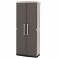 Gabinete Alto Keter Boston Compact Beige y Marron
