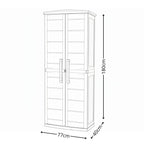 Gabinete Alto Keter Boston Compact Beige y Marron