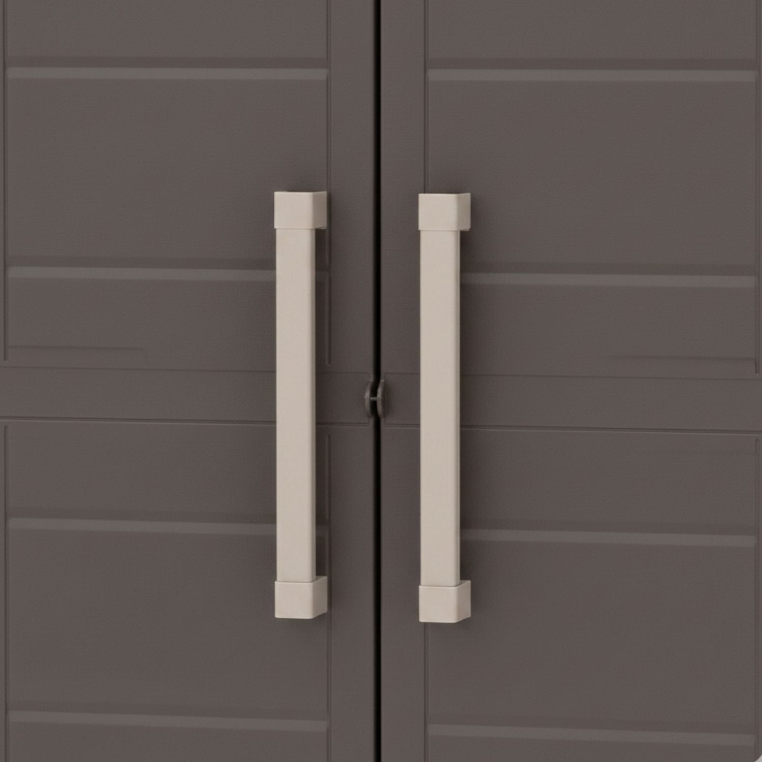Gabinete Alto Keter Boston Compact Beige y Marron