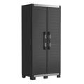 Armario de Resina Keter Garage XL Alto 188 cm – 3 Repisas Ajustables