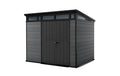 Cobertizo de Jardin Keter Cortina 9x7 Gris 2.79m x 2.18m x 2.26m