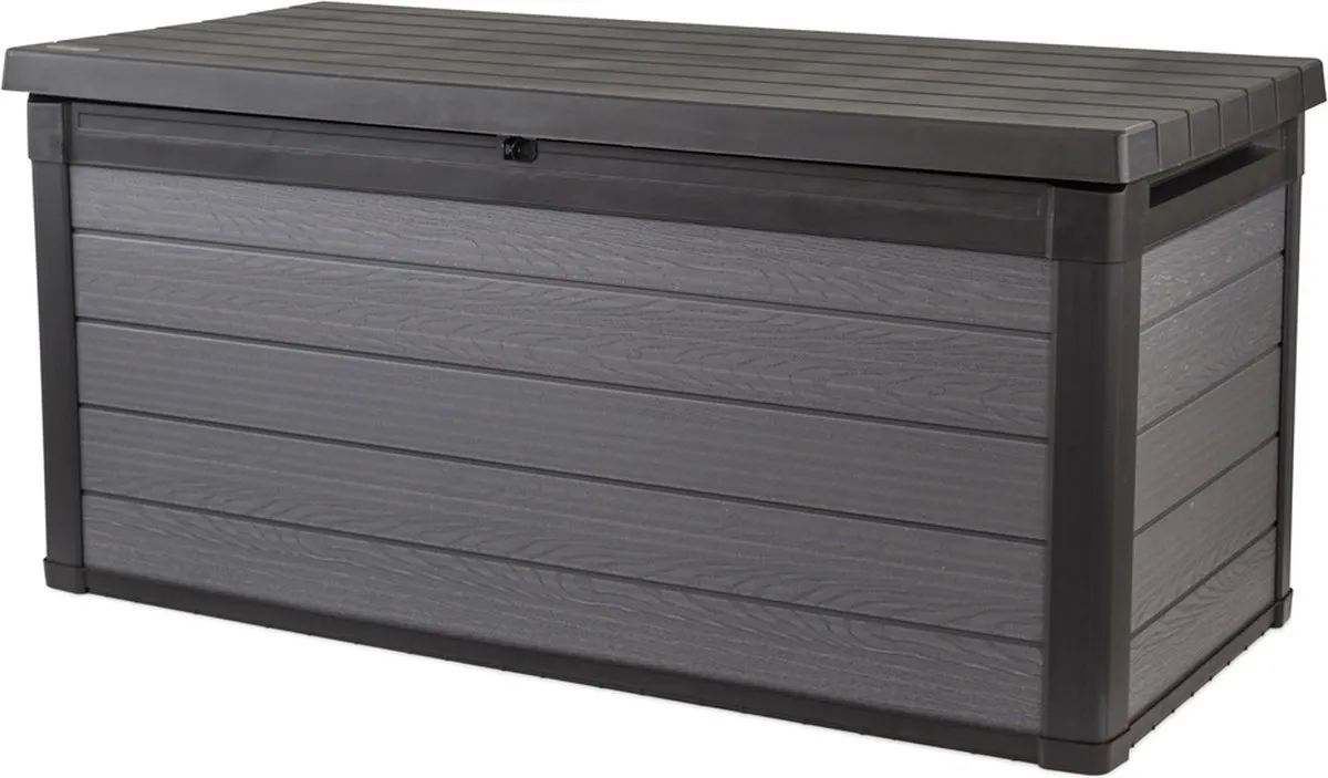 Baul de Almacenamiento Exterior Keter Cortina 570L Gris
