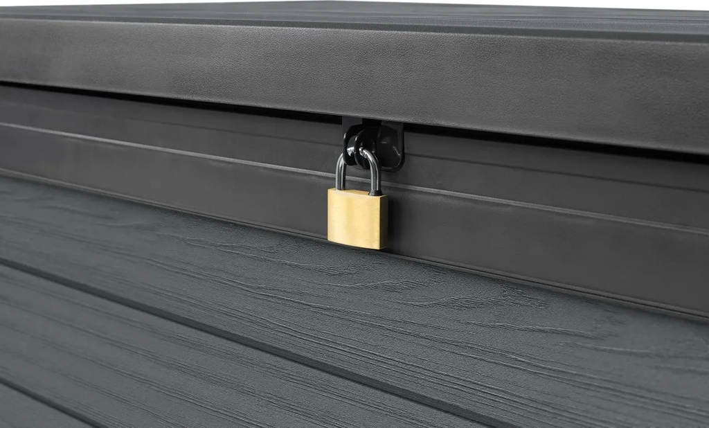 Baul de Almacenamiento Exterior Keter Cortina 570L Gris