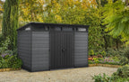Cobertizo de Jardin Keter Cortina 11x7 Gris