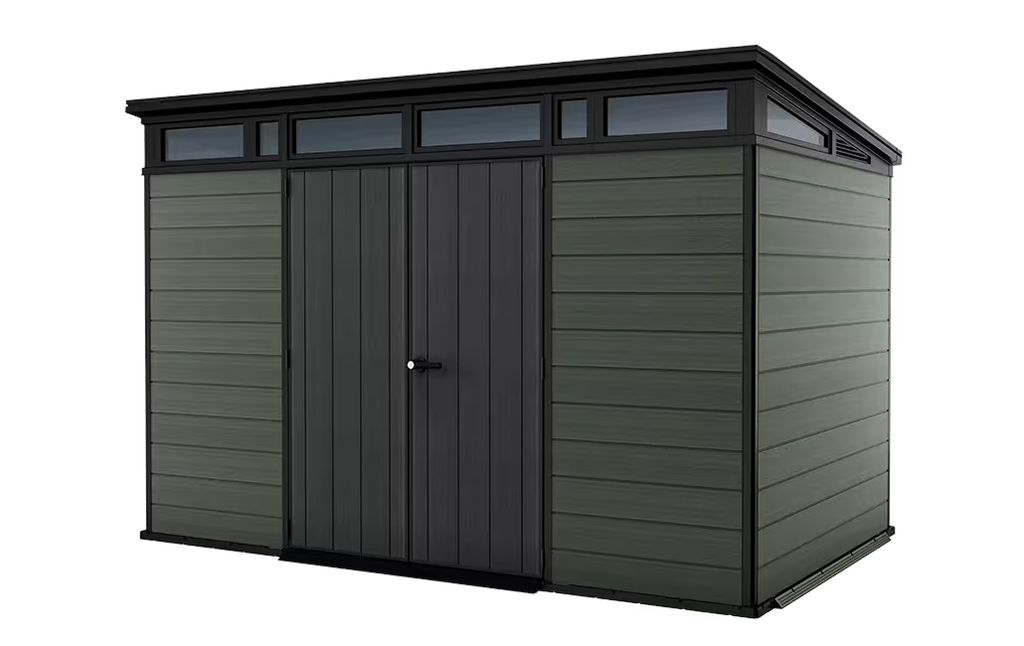 Cobertizo de Jardin Keter Cortina 11x7 Gris