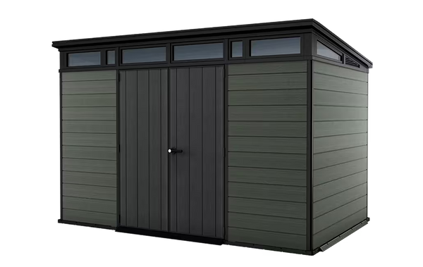 Cobertizo de Jardin Keter Cortina 11x7 Gris