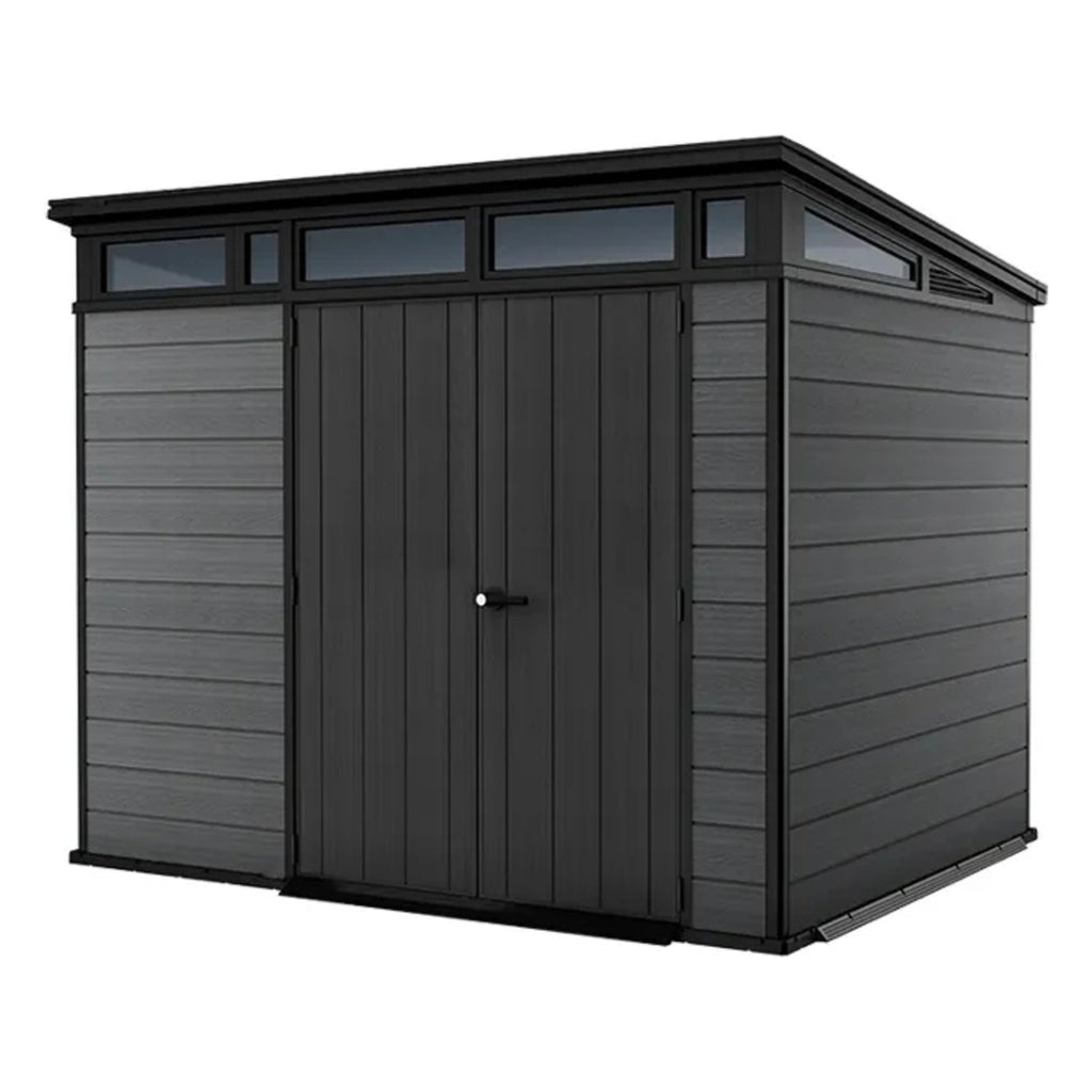 Cobertizo de Jardin Keter Cortina 9x7 Gris