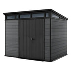 Cobertizo de Jardin Keter Cortina 9x7 Gris