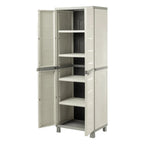 Gabinete de Almacenamiento Keter Basic Utility Matrix Gris Claro