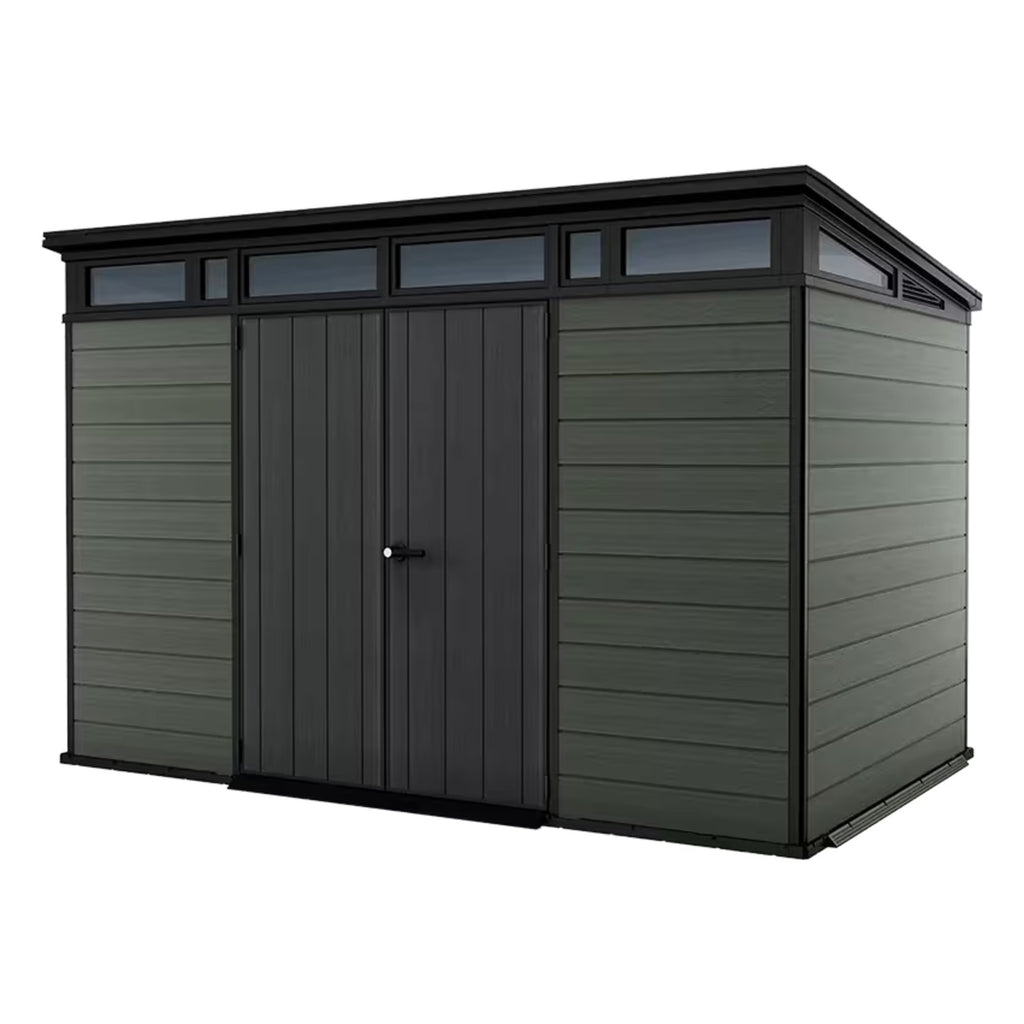 Cobertizo de Jardin Keter Cortina 11x7 Gris