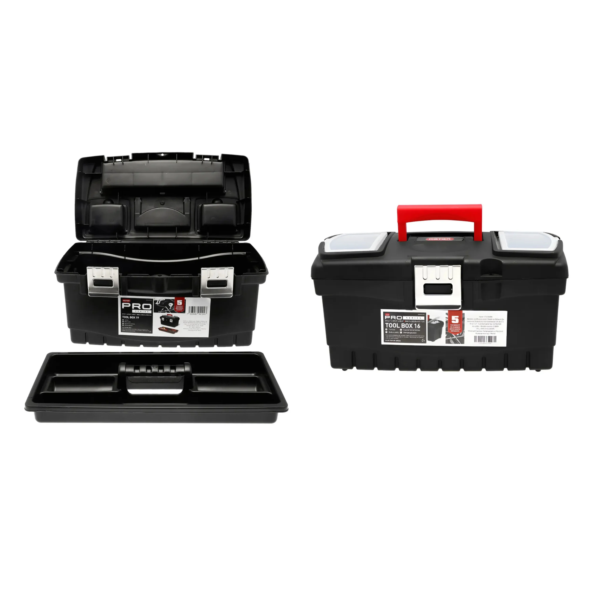 Combo Cajas de Herramientas 48 +40 cm