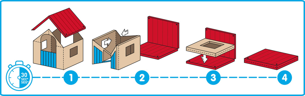 Casa de Juegos para Niños Plegable