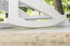 Silla de Jardin Mecedora Adirondack Blanco