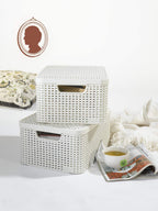Set Canastas Style L-M-S Blanco
