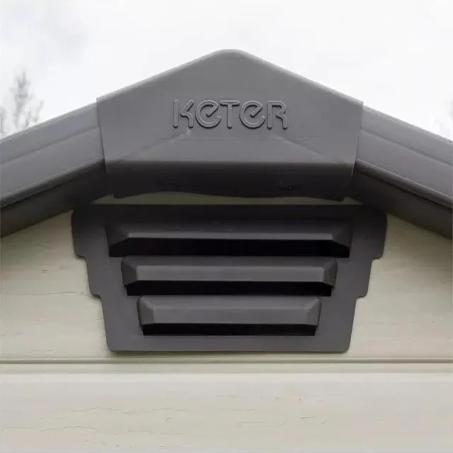 Cobertizo Exterior Manor 4x3 Beige