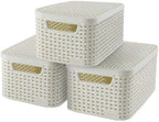 Set Canastas Style L-M-S Blanco