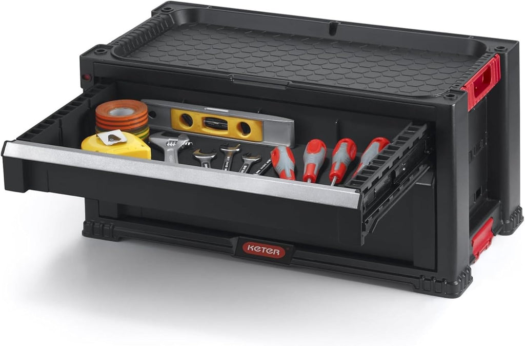 Caja de Herramientas 2 Cajones Deslizantes
