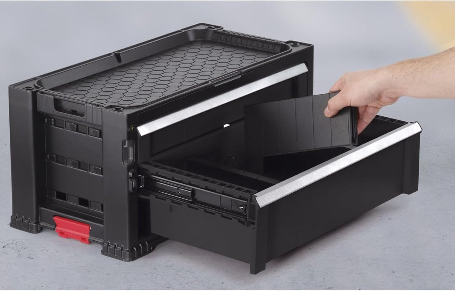 Caja de Herramientas 2 Cajones Deslizantes