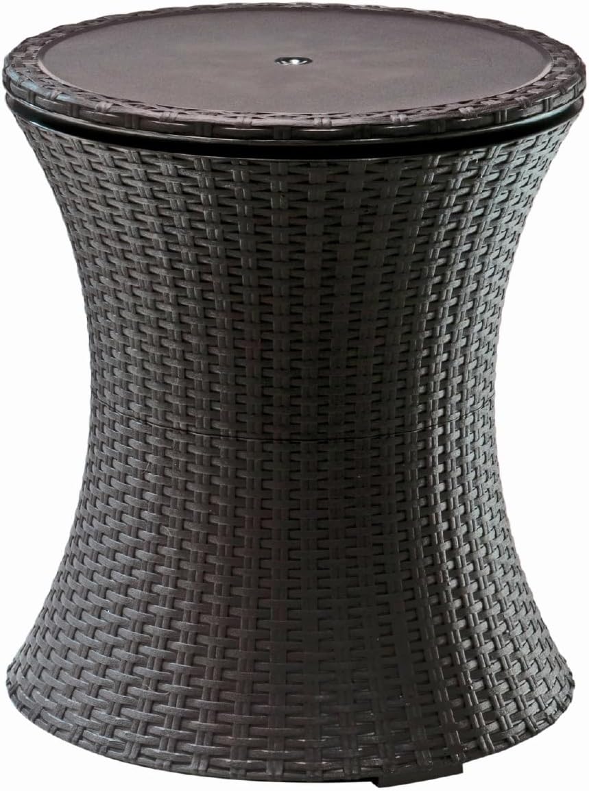 Mesa Enfriadora para Jardin de Rattan sintetico
