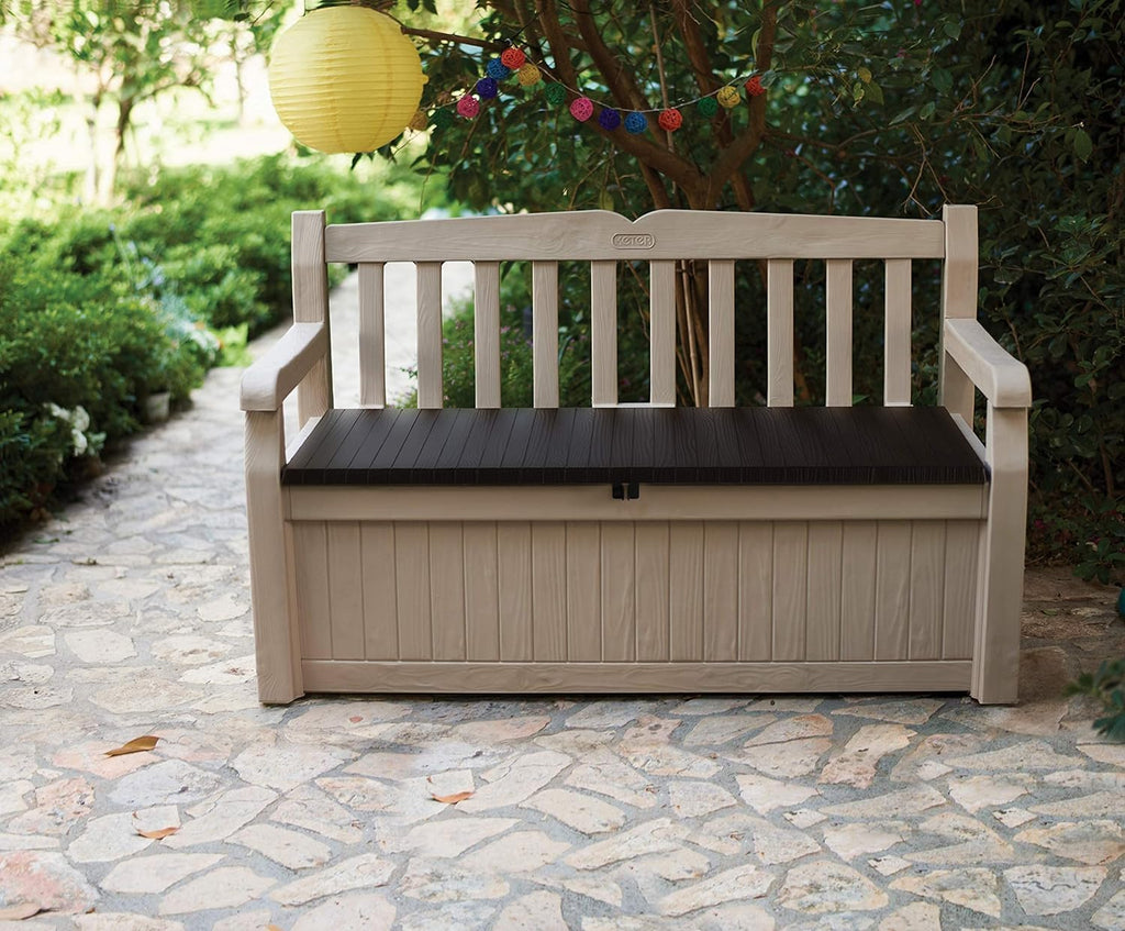Banco de Jardin con Almacenamiento Eden