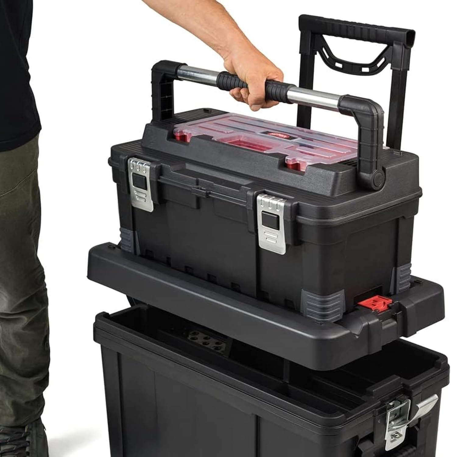 Carro de Herramientas con Caja Adicional Hawk