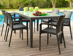 Set de 4 Sillas de Comedor Bali