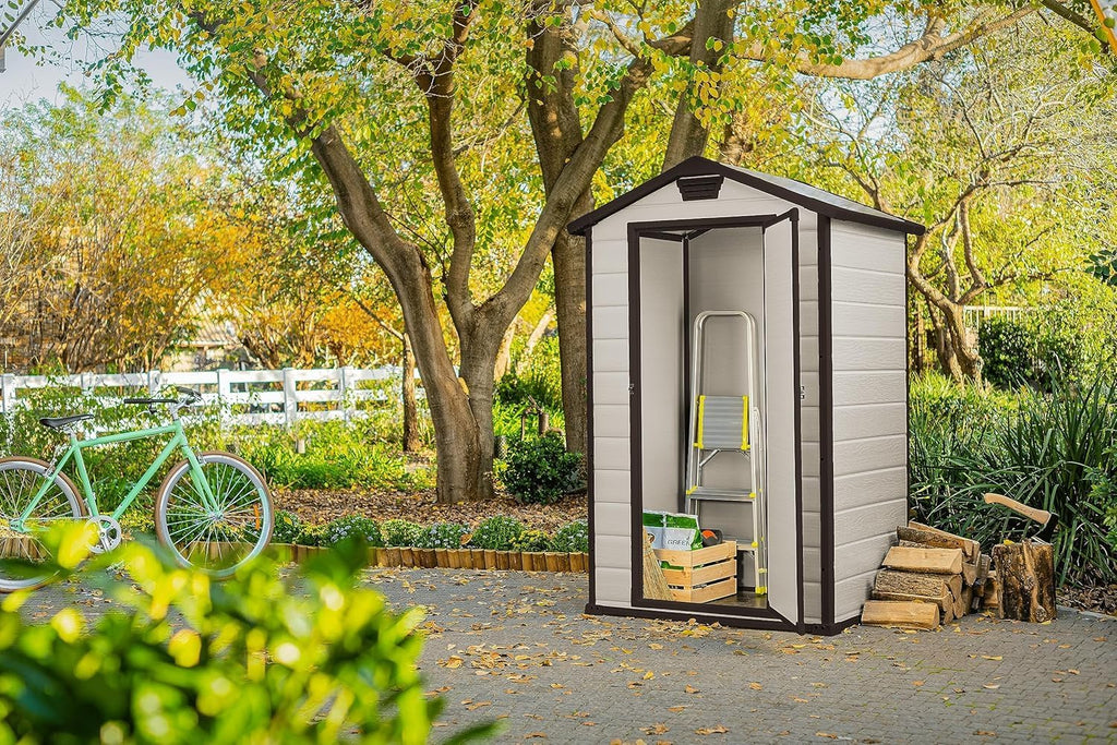 Cobertizo Exterior Manor 4x3 Beige