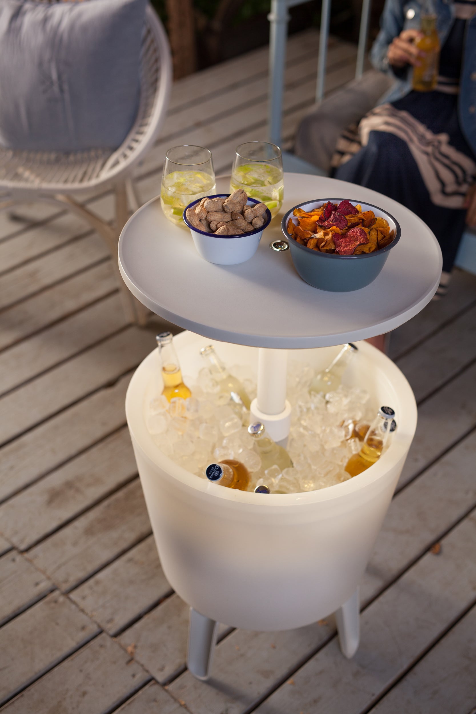 Mesa Enfriadora para Jardin Coolbar
