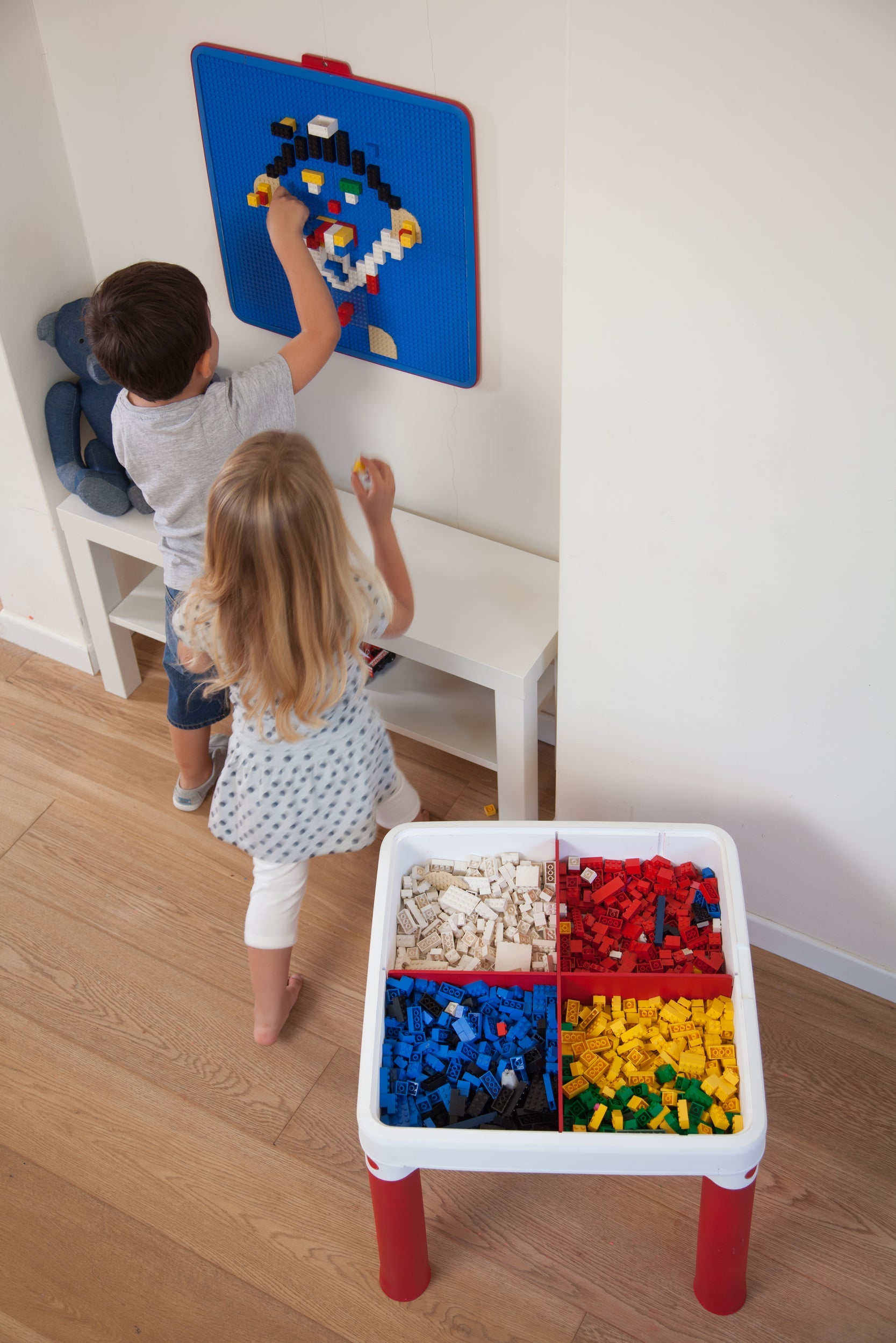 Mesa de Juegos para Niños Constructable