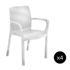 Set de 4 Sillas de Comedor Bali