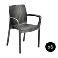 Set de 6 Sillas de Comedor Bali