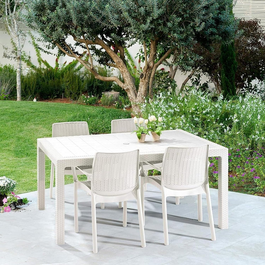 Set de 4 Sillas de Comedor Bali