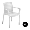 Set de 6 Sillas de Comedor Bali