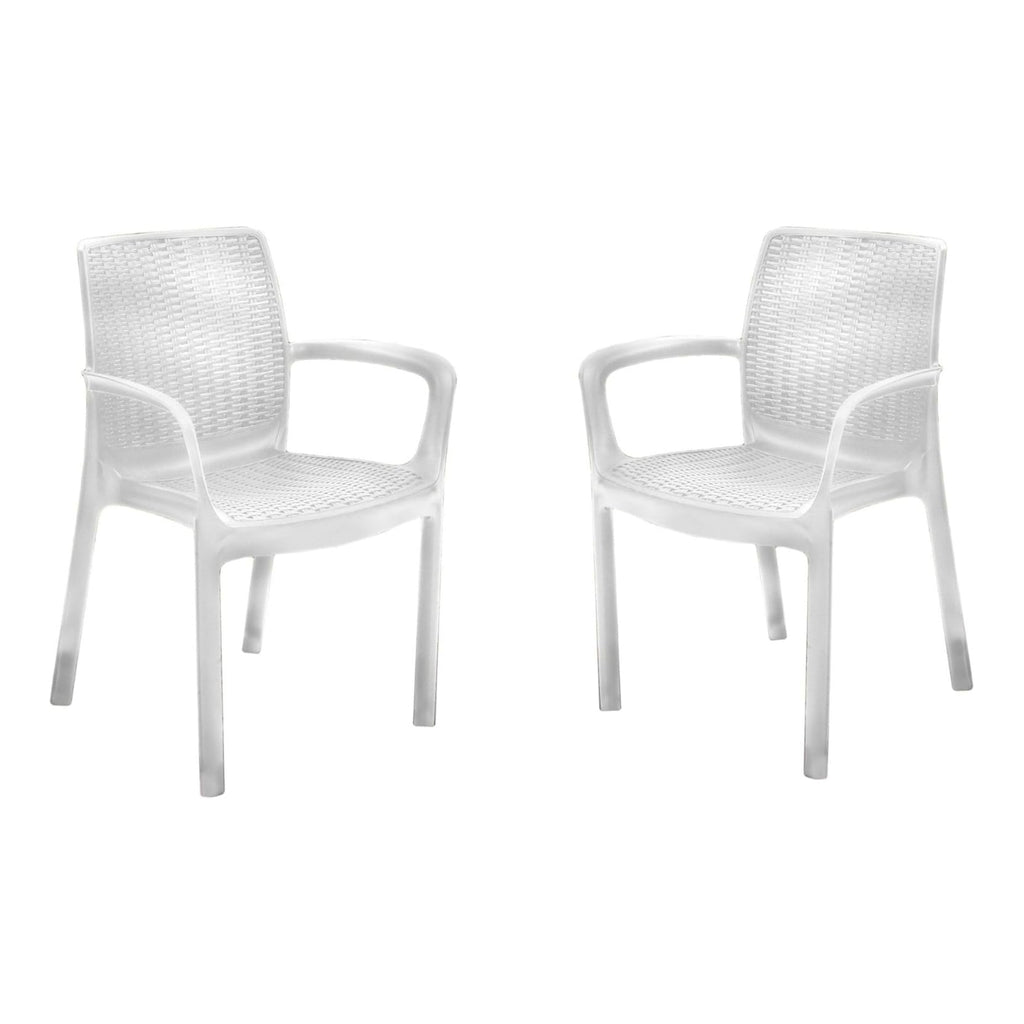 Set de 2 Sillas de Comedor Bali