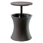 Mesa Enfriadora para Jardin de Rattan sintetico