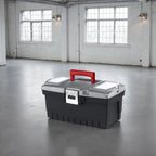 Caja De Herramientas Titan 40cm Con Herrajes De Metal