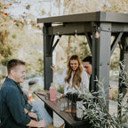 Gazebo para Parrilla Keter Signature Nogal