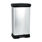 Cesto de Basura Deco Bin Rectangular 50L Metálico