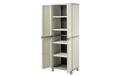 Gabinete de Almacenamiento Keter Basic Utility Matrix Gris Claro