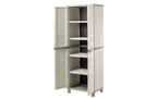 Gabinete de Almacenamiento Keter Basic Utility Matrix Gris Claro