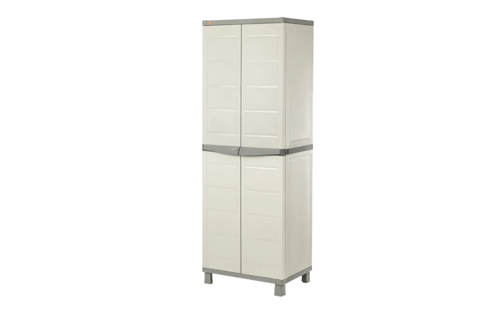 Gabinete de Almacenamiento Keter Basic Utility Matrix Gris Claro