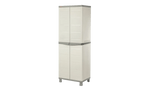 Gabinete de Almacenamiento Keter Basic Utility Matrix Gris Claro