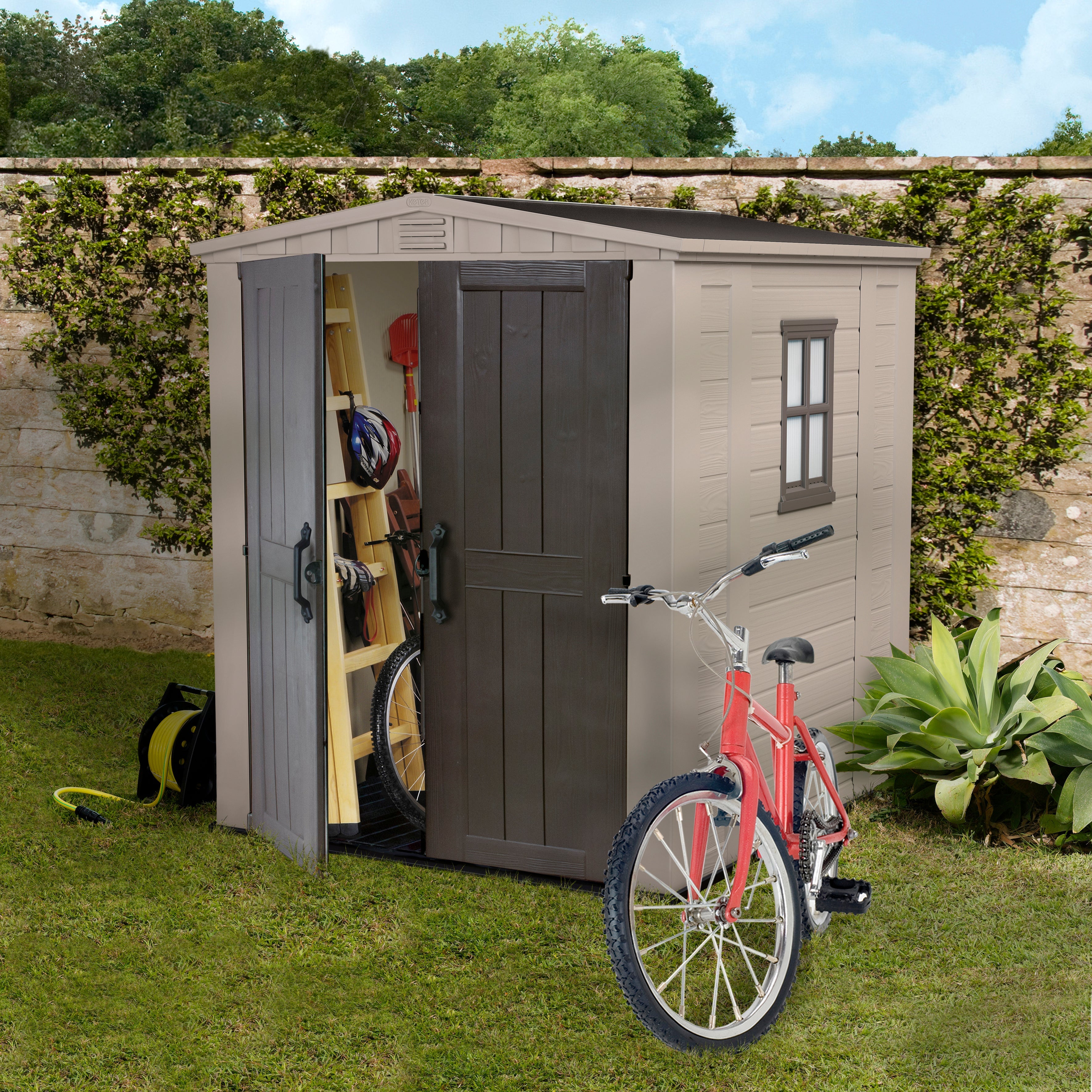 Cobertizo Factor 6x6 Almacenamiento para Jardin