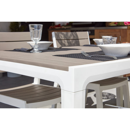 Mesa de Jardin Harmony Capuccino
