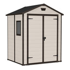Cobertizo Exterior Manor 6x5 Beige