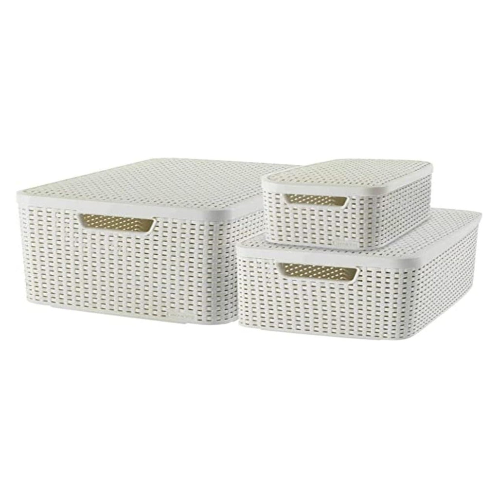Set Canastas Style L-M-S Blanco